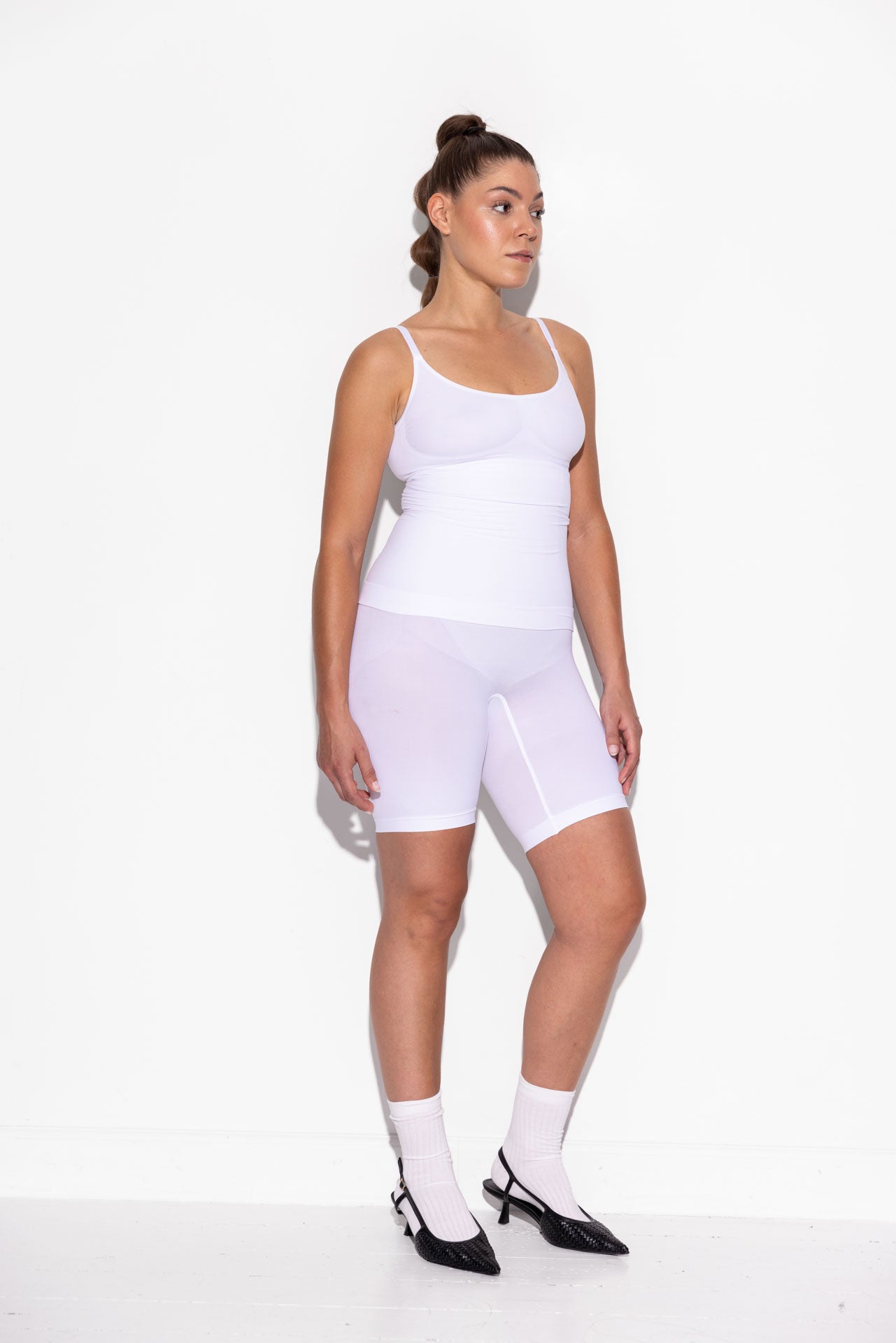 Second Skin Cami Top - White
