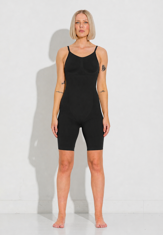 Contour Shapewear Bodysuit - Black