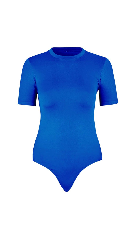 Fearless Bodystocking w/Logo - Strong Blue