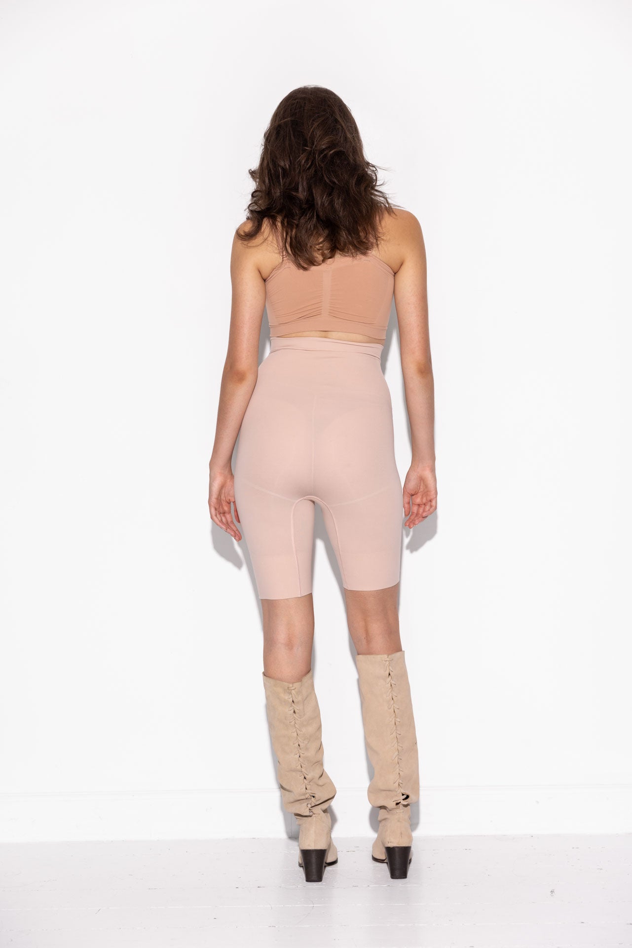 Alfie Shaping Shorts - Dust Rose (skjult skridt åbning) (Lev. Februar 2026)