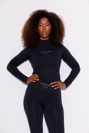 Faye High Neck w. Logo