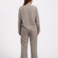 Sleep pajama pants - dust mint stripe