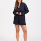 Sleep pajama shorts - Midnight Blue